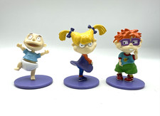 Rugrats Toy Mini Figure Viacom Applause Nickelodeon Lot of 3 Vintage 1997
