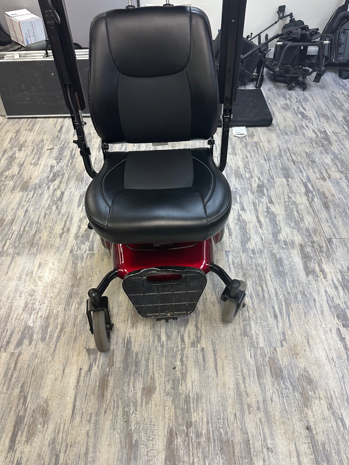Merits Junior Power Wheelchair with New Batteries Red eBay