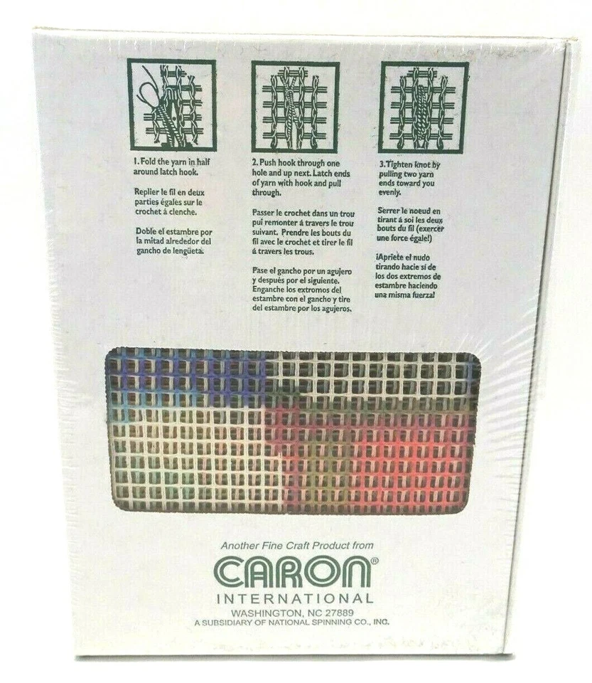 Caron WonderArt Latch Hook Kit #4299 Lighthouse 20 x 27 FACTORY SEALED BOX - Image 2 of 4
