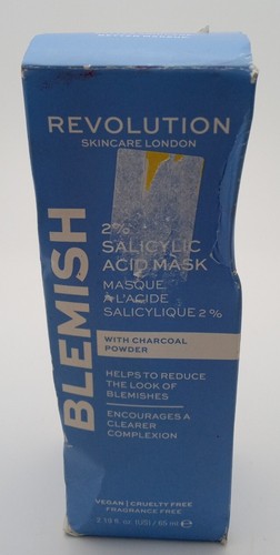 Revolution Skin Care Blemish 2% Salicylic Acid Mask wCharcoal PowderC10