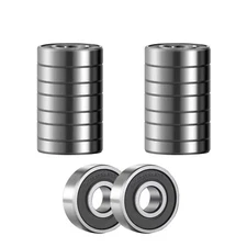 Qinda IND 6200 2R (16Pcs) Ball Bearing Double Shielded Deep Groove Ball Bearings