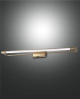 Fabas Luce Led AußEn-Wandleuchte Rapallo 50X80Mm 14W Warmweiß IP44 Messing