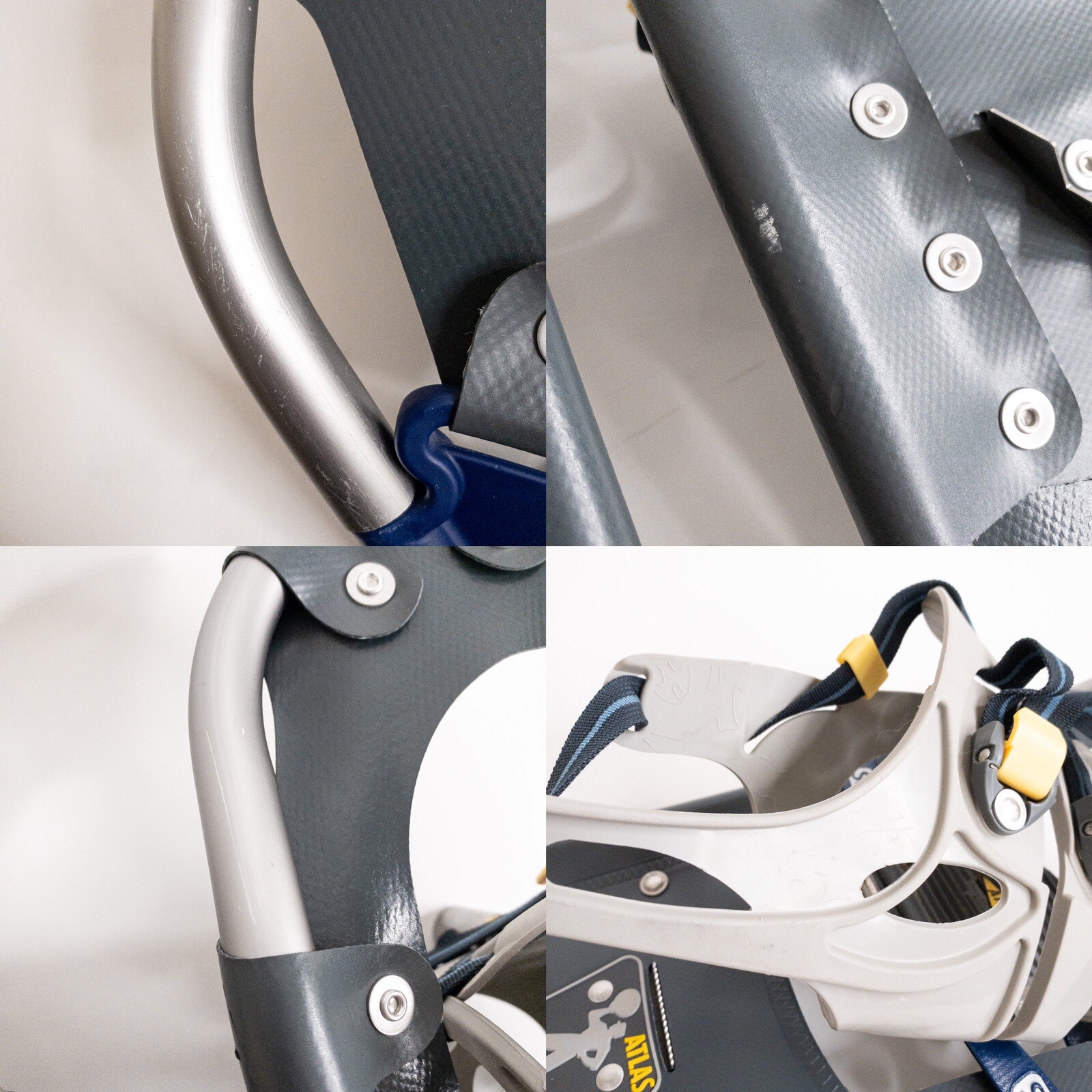 Atlas 925 Snowshoes SLS Suspension Gray Silver Adult Size 9x25 eBay