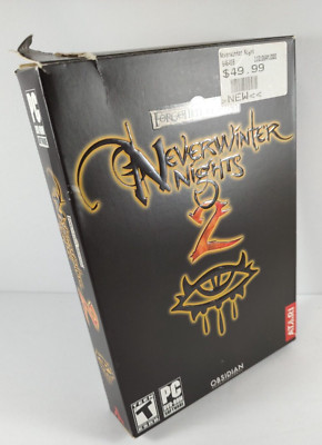 Neverwinter Nights 2 (PC, 2006) COMPLETE w/ Box, Discs, Manual