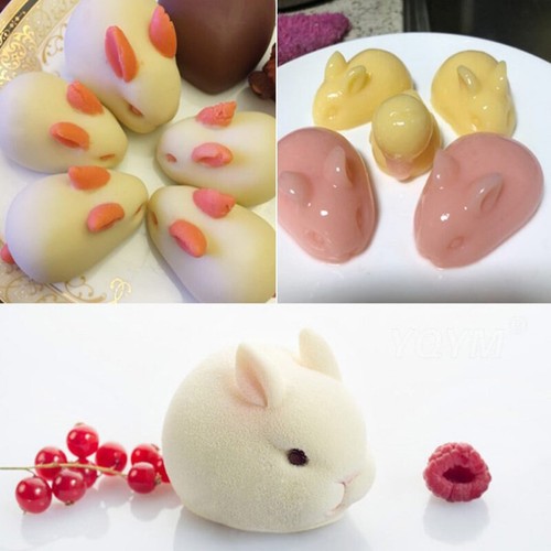 Moule à Gâteau Chocolat En Silicone - 27.2x16.5x7.5 Cm, Silicone Haute Température, Bleu, Pour Cuisson DIY