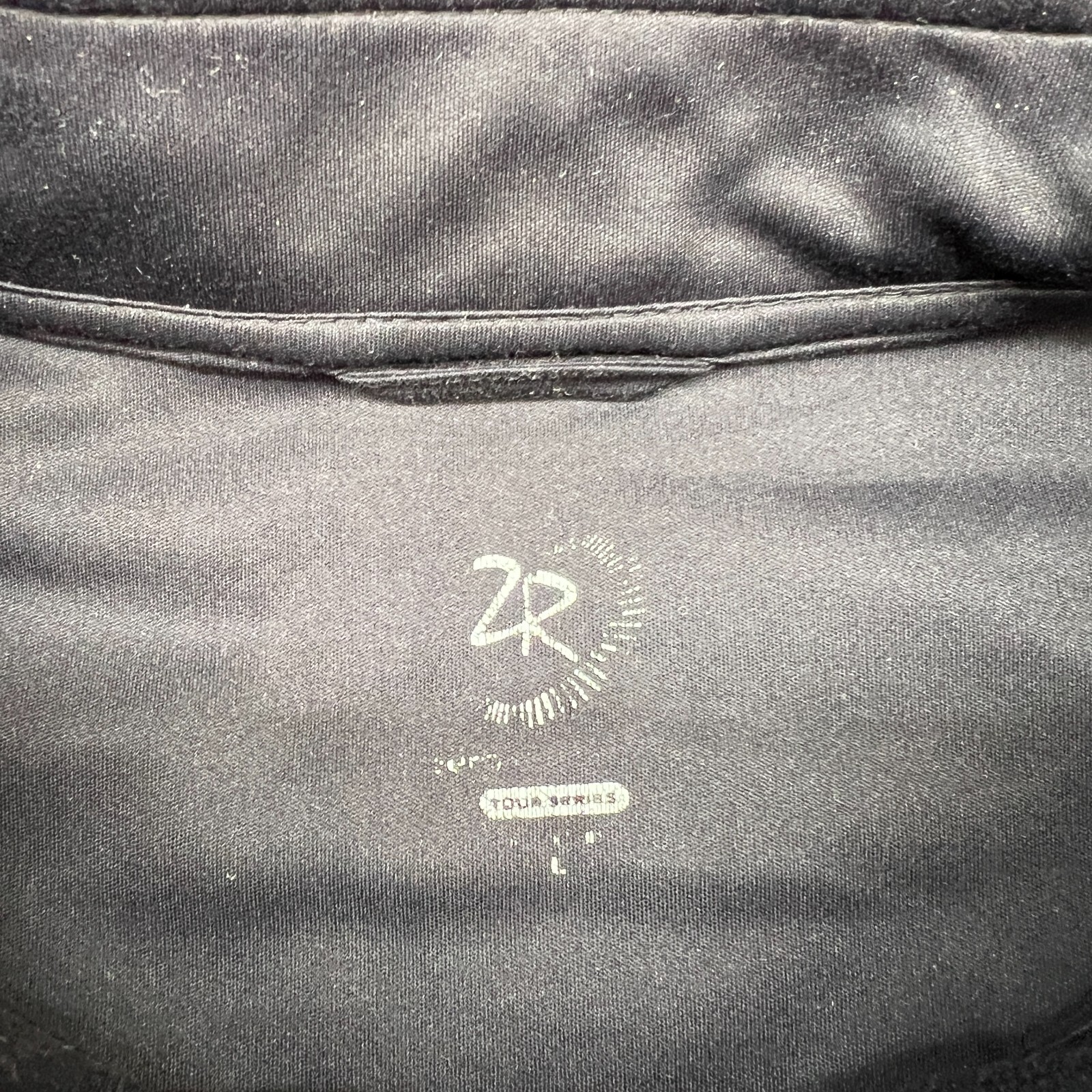 Zero Restriction Vest Mens Large White Tour Series 1/4 Zip Golf Hermitage GC eBay