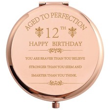 2011 Inspiration 12th Birthday Gift for Girl Daughter Stainless Steel Rose Go...