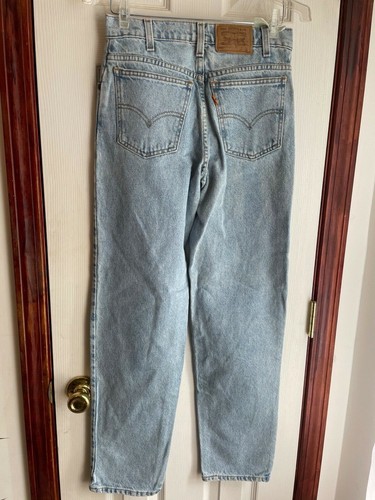 Levi's 550 Student Orange Tab Jeans Size W27 x L30 | eBay