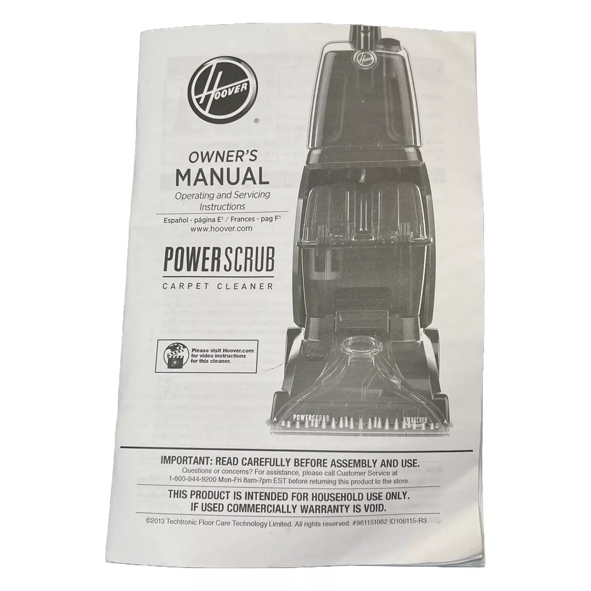 Hoover 2024 spinscrub 50