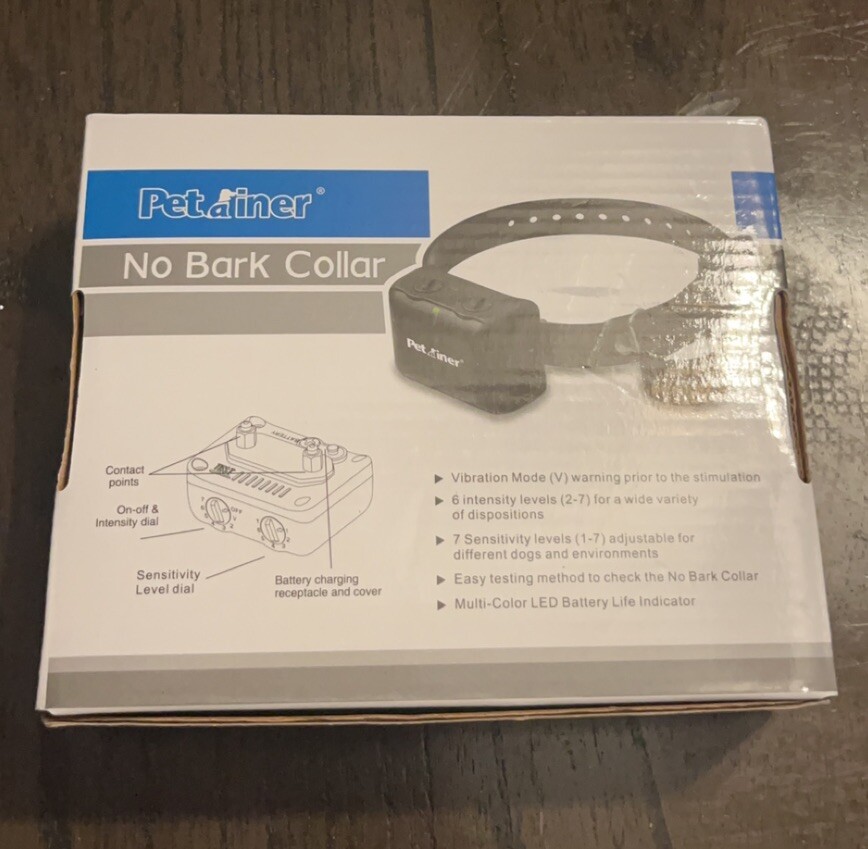 (NEW) Petainer No Bark Rechargeable Waterproof Collar eBay