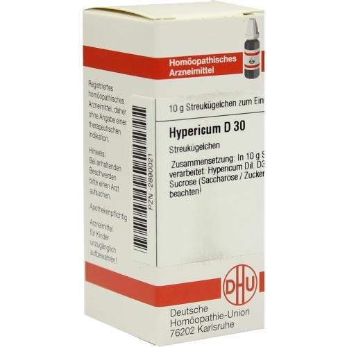HYPERICUM D 30 Globuli 10g PZN 2890021