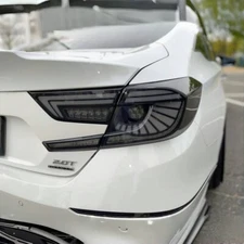 Smoked LED Tail Lights Fit 2018-2022 Honda Accord Sedan w/ Dynamic Rear Lights
