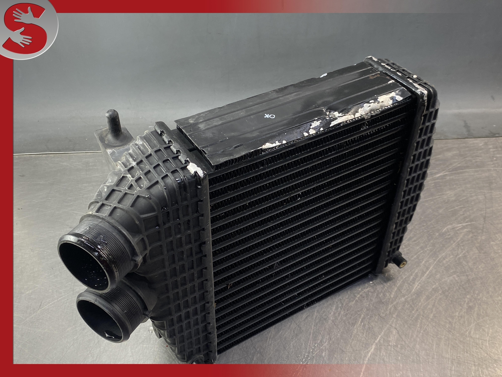 14-20 Maserati Ghibli Left Driver Side Radiator Turbo Intercooler 16474839 Oem