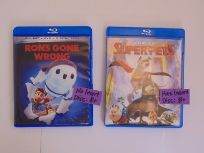 Rated PG - Kids Movies DC League of SuperPets & Ron's Gone Wrong Blu-Ray & DVDs