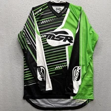 Hatfield McCoy Trails MSR Men's Medium Jersey Black Green White