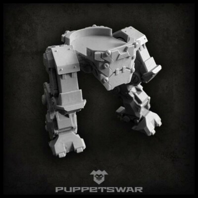 One model of Enforcer Battlewalker Legs (5 parts) Puppetswar S062