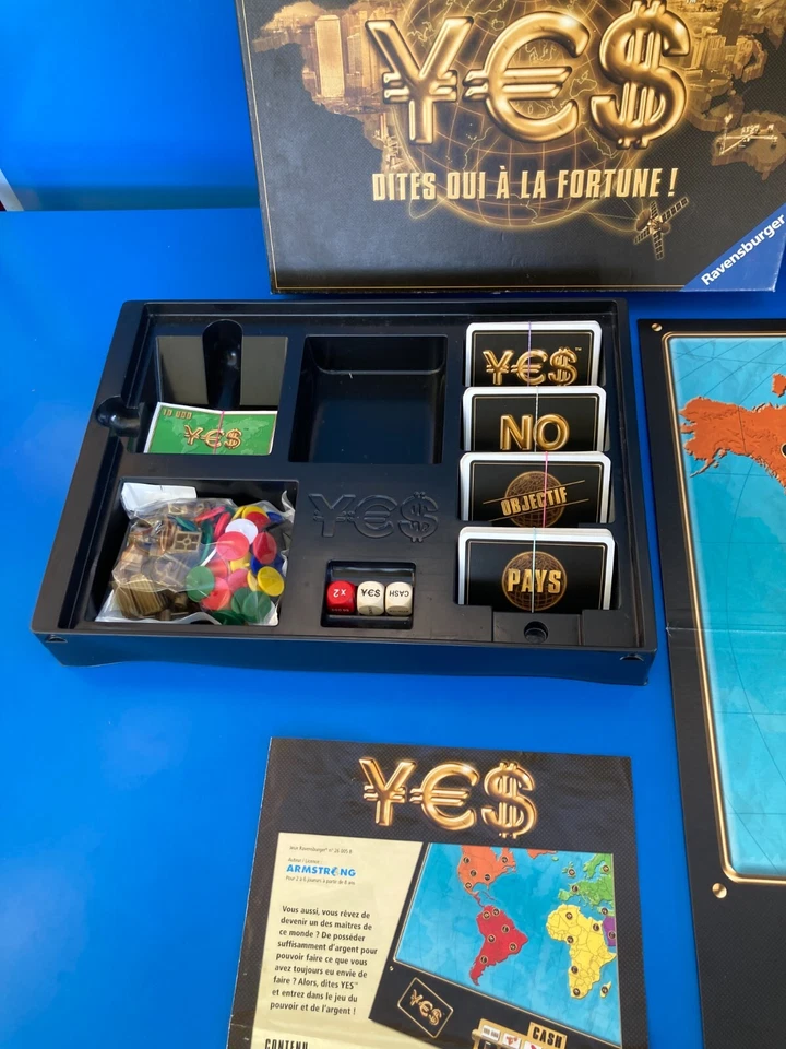 Juego De Mesa Vintage YES DITES OUI A LA FORTUNE! Completo Envío Gratis N°1 - Imagen 4 de 4