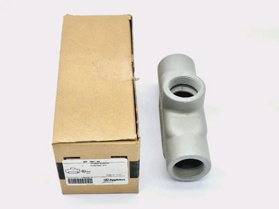 APPLETON TB47-SA ALUMINUM FORM7 CONDUIT BODY 1-1/4" EPOXY COATED TB47SA - Image 1 of 4