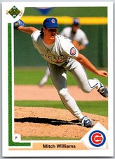 ⚾ 1991 Upper Deck #173 Mitch Williams Chicago Cubs