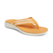 VIONICS Beach Indigo Toe Post Sandal - Amber ...