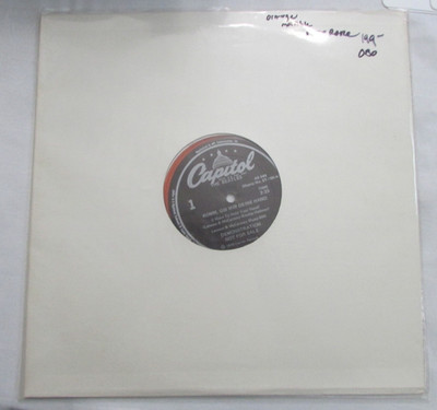 THE BEATLES KOMM GIB MIR DEINE HAND ORANGE MARBLE PROMO RARE VINYL LP L73