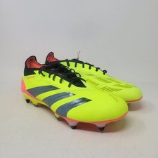 Adidas Predator Elite SG Soccer Cleats Solar Yellow IE0044 Men's Size 8
