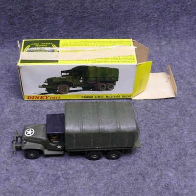 DINKY TOYS, CAMION G.M.C. MILITAIRE DÉPANNAGE 1/43e