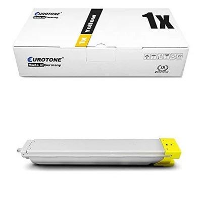 Eurotone Toner Jaune Laser Pour Samsung CLT-Y809S CLX9201 9251 9301 - Photo 1/4