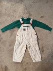 Vintage Rainbow Tag Gymboree Boys Overalls & Undershirt XS & Small UFO Space — photo 1