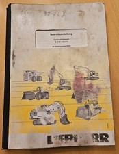 Betriebs- und Wartungsanleitung Liebherr A 316 Litronic Hydraulikbagger