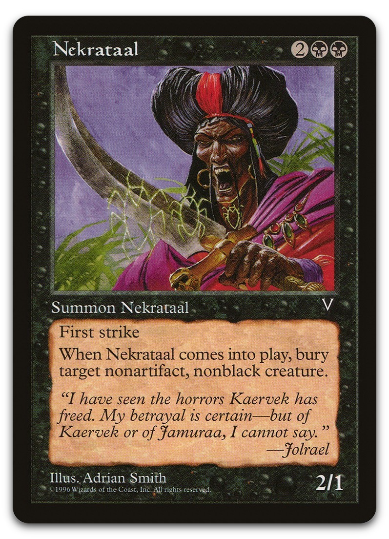 Nekrataal (NM) Visions VIS Magic MTG