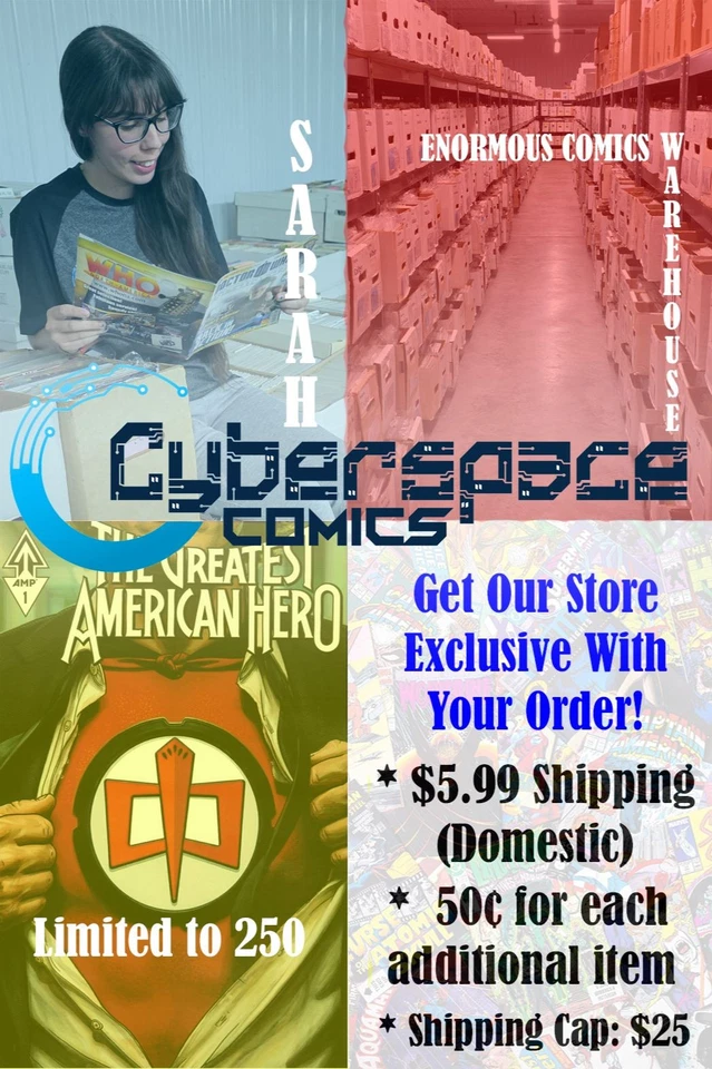 Get Greatest American Hero Exclusive Comic With Your Order in Sarah Show #2