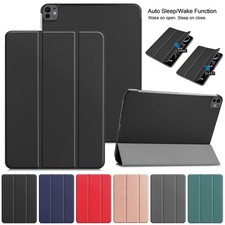 For iPad Pro 13 Inch Case 2024 M4 Tablet Folio Leather Smart Stand Cover