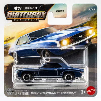 2026 Matchbox The Movie #2 1969 Chevrolet  Camaro  DUSK BLUE | FSSC