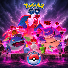 Pok mon Go   Shiny Gigantamax Charizard - Venusaur - Blastoise   Mini PTC ACC