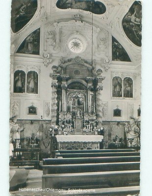 old rppc HOHENASCHAU CASTLE Aschau Im Chiemgau - Rosenheim Bavaria Germany i2981