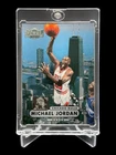 1997/98 Skybox MICHAEL JORDAN METAL UNIVERSE DUNKING CHICAGO SKYLINE #23🔥RARE🔥