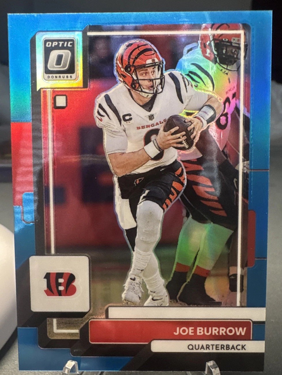 2022 Panini Donruss Optic - Joe Burrow #39 Aqua Prizm /299