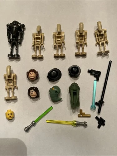 Star Wars Lego Minifigures And Accessories Vintage Lot
