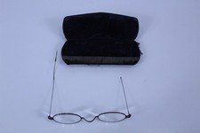 Ca 1800's Steel Frame Eyeglasses with Case
