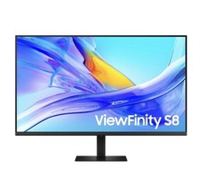 Samsung 37 inch UHD ViewFinity Monitor - VA LCD - Black (S80UD)