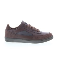 Globe Holand GBHOLAND Mens Brown Leather Skate Inspired Sneakers Shoes 8
