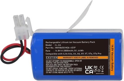 A4S Battery Replacement Battery for ILIFE A4 A4S A4S pro A6 A9 A10 V7 V7s Plus