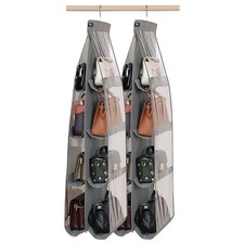 zebricolo Purse Organizer for Closet, Heavy Duty Hanging Handbag Storage