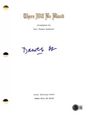Daniel Day Lewis Signed There Will Be Blood Full Script Autograph Beckett LOA