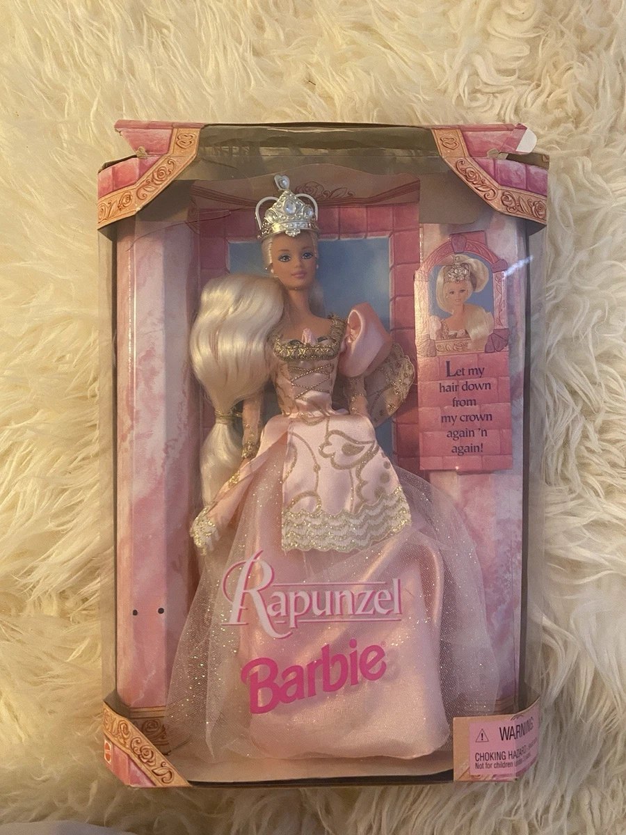 Rapunzel 1997 Year Manufactured Rapunzel Barbie Dolls & Doll