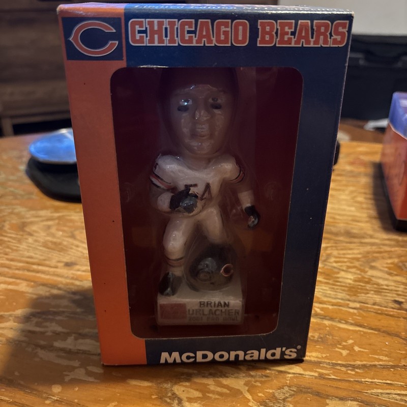 Vintage Brian Urlacher Chicago Bears 2001 Pro Bowl Bobblehead In Original Box 
