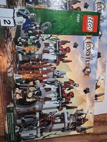 Lego Castle Troll's Mountain Fortress 7097 Used Instruction Manuals No Bricks