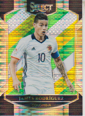 2016-17 Select Multi Color Prizms James Rodriguez - Kolumbien