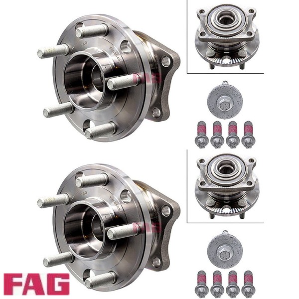 2X Radlagersatz FAG 713660450 2 Radlager Satz Links Rechts Hinterachse-image